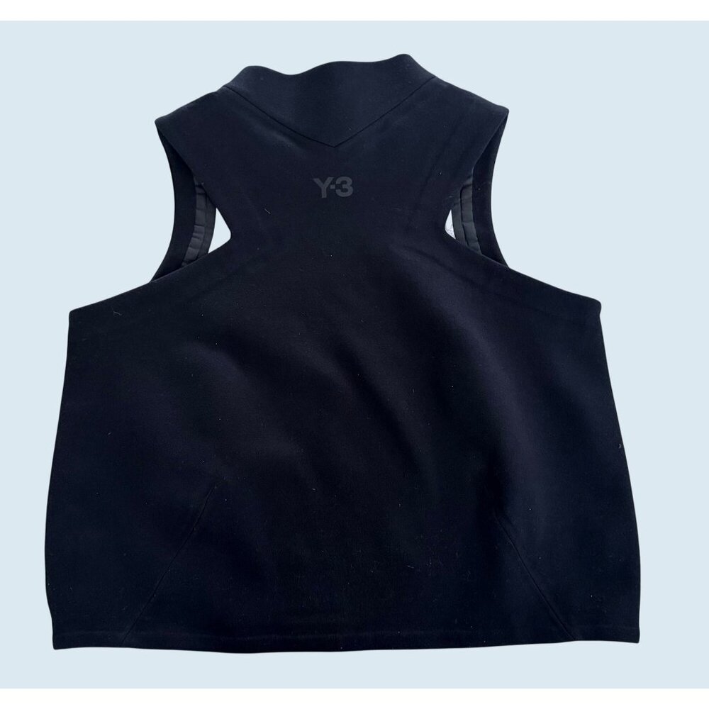 ADIDAS x Yoshi Yamamoto Racerback  Sleeveless Black Top Shirt Size M - Picture 5 of 8